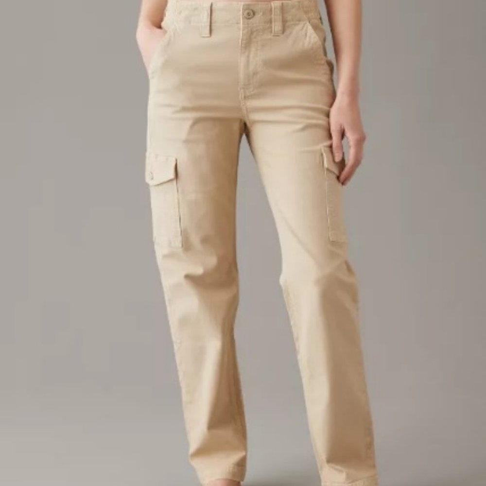 khaki cargo pants - 00 regular